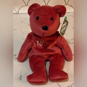 Salvino’s ‎ Bamm  Beanos 1998  CHIPPER JONES # 10 *NWT*